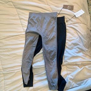 NWT s/m two pairs of cropped leggings.